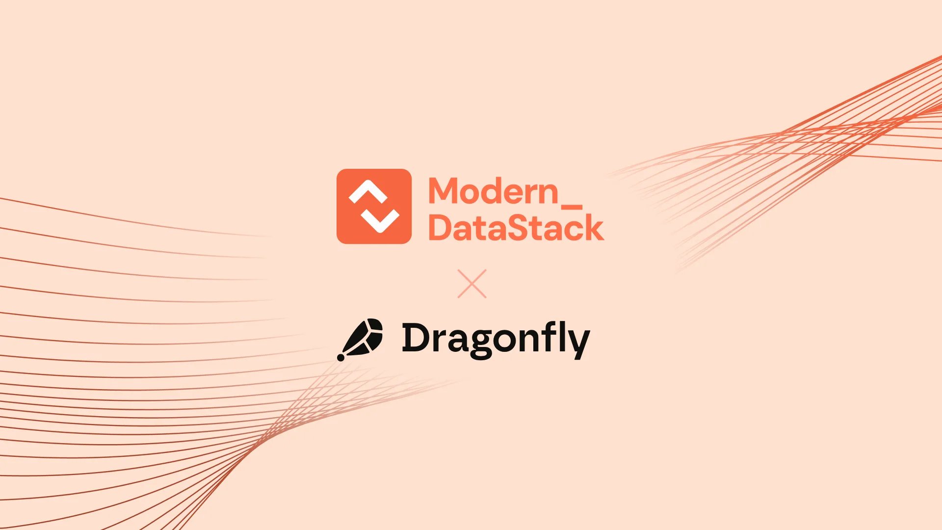 Modern Data Stack and Dragonfly logos